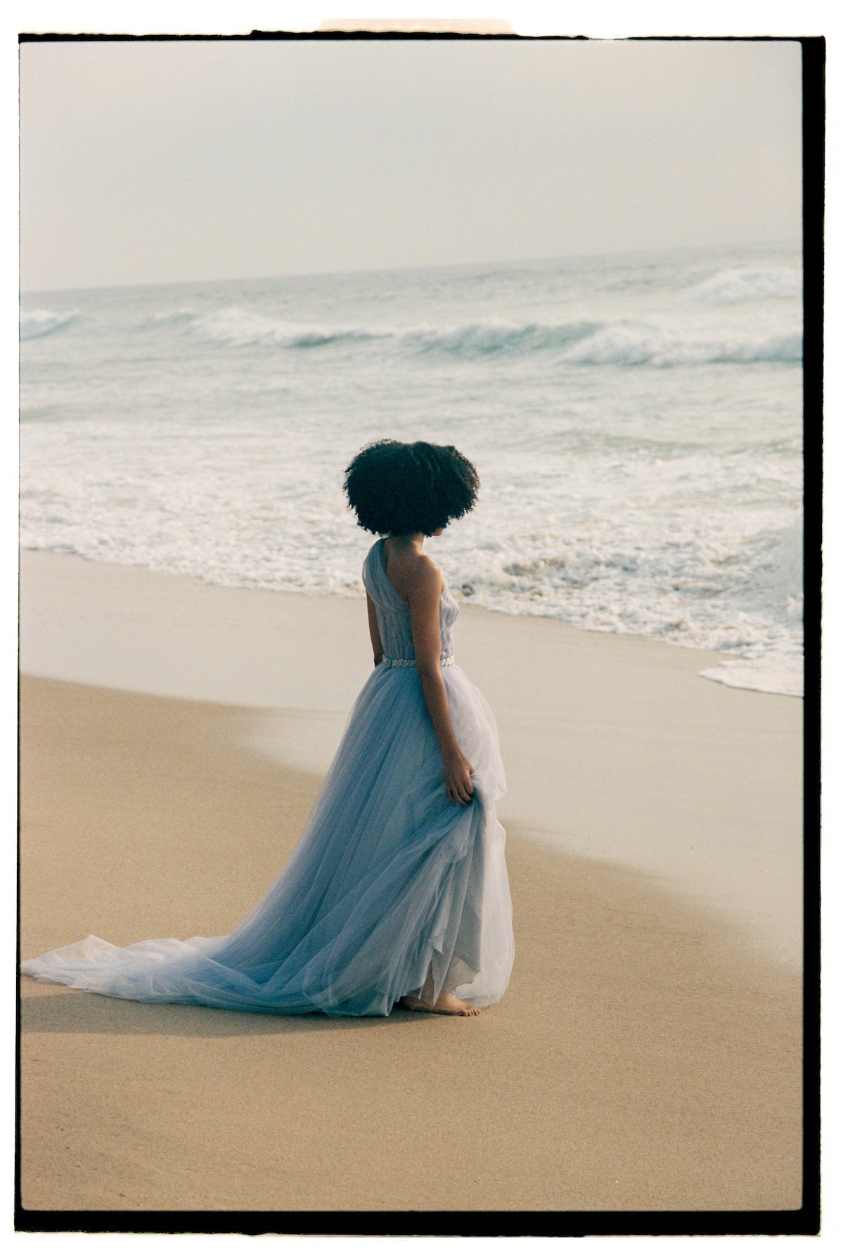 strapless open back dress Navy Blue One Shoulder Cut-Out Front Split Sequin Maxi Dress