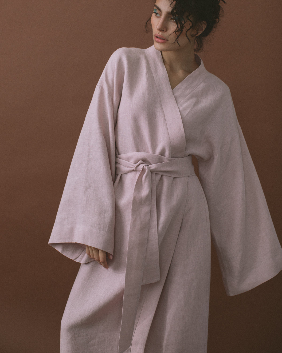 Kimono style dress Custom size / Natural White Kimono style dress Custom size / Natural White