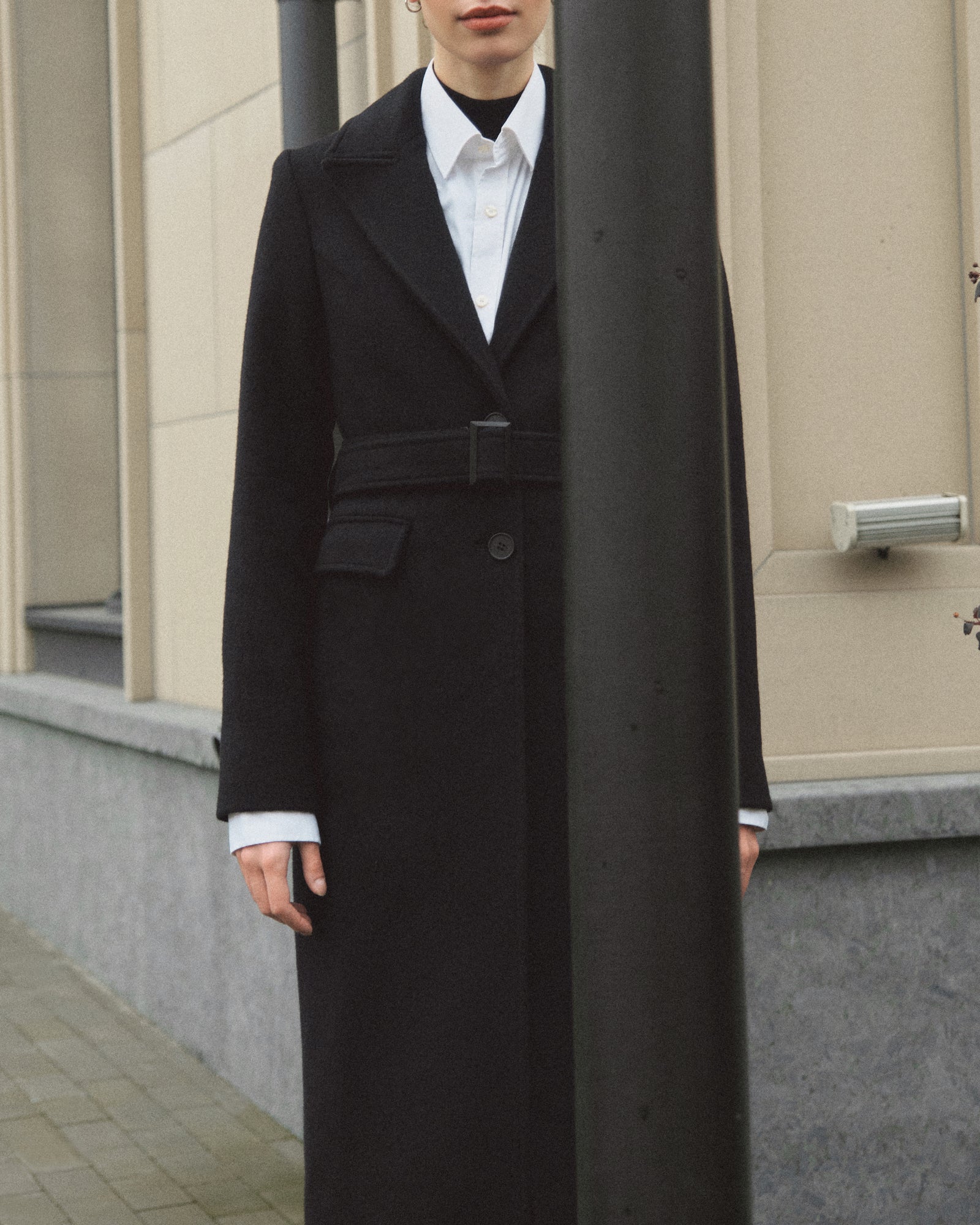 ジャケット・アウター overcoat nyc oomaru wool melton black OVERCOAT (オーバーコート) | Dice&Dice | ONLINE STORE