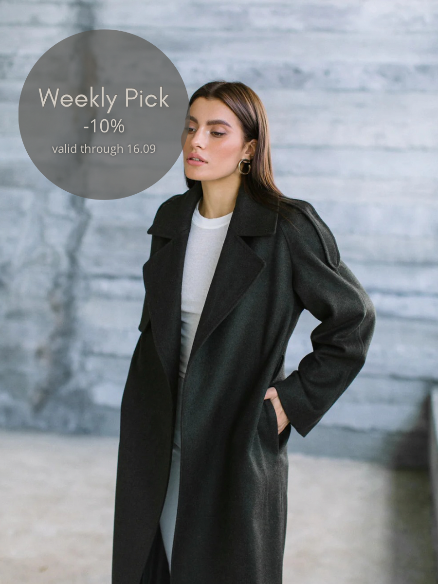 Autumn trench coat
