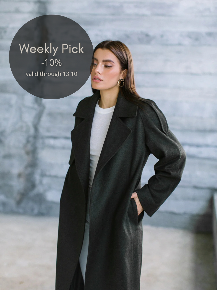 Autumn trench coat