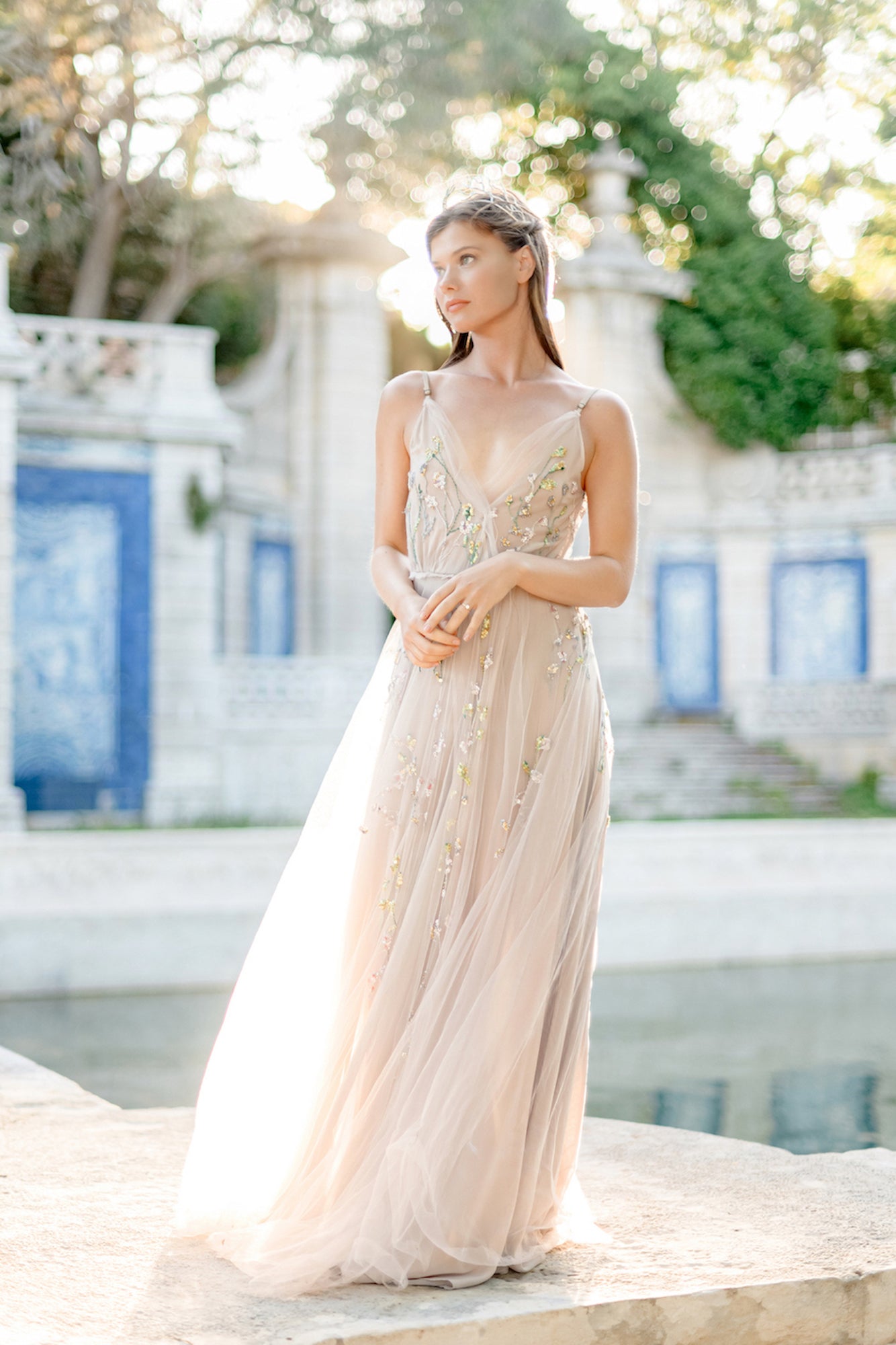 Fairy princess wedding dress 8 US / Seashell Fairy princess wedding dress 8 US / Seashell