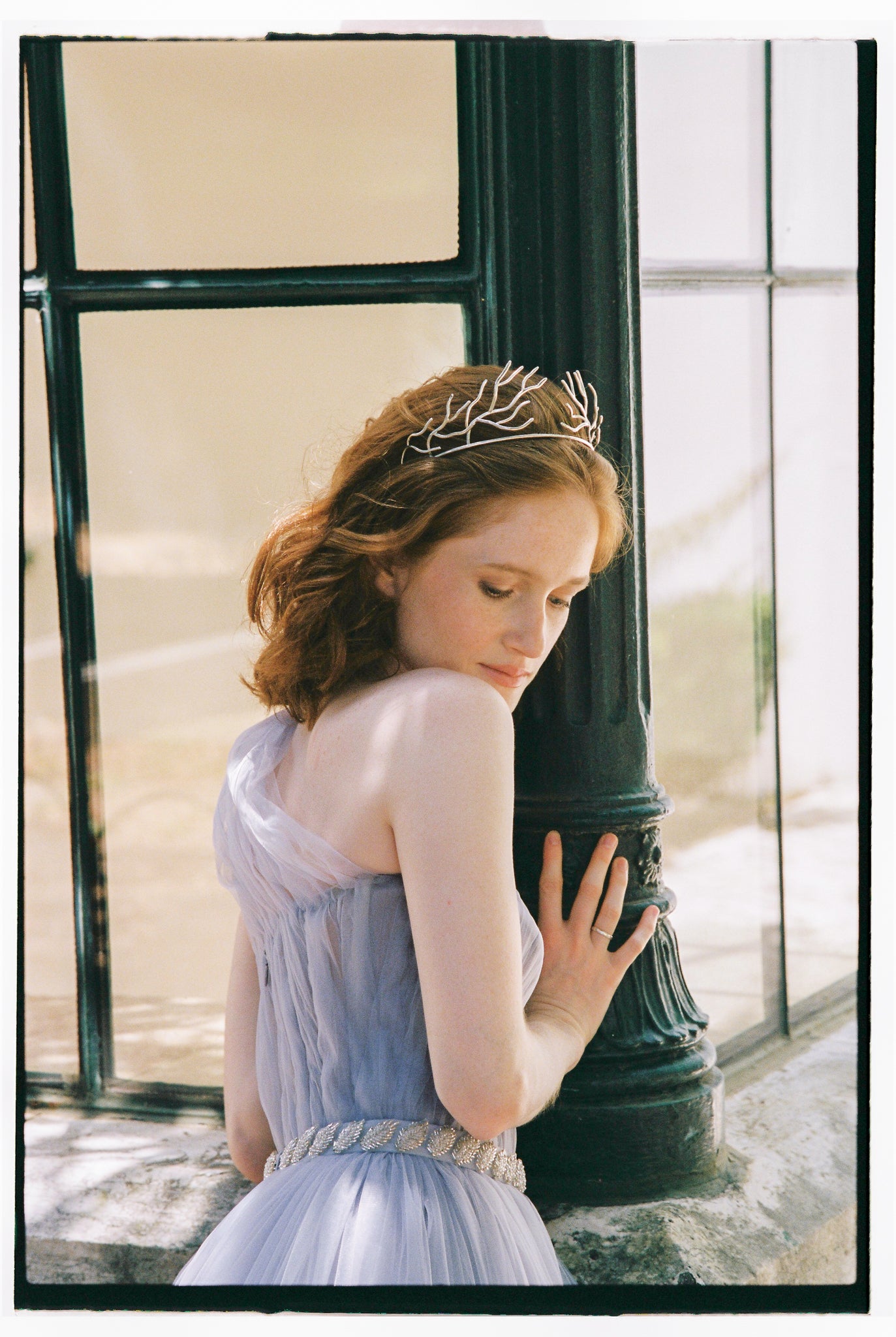 Twig bridal tiara | Wedding crown – Sumarokova Atelier