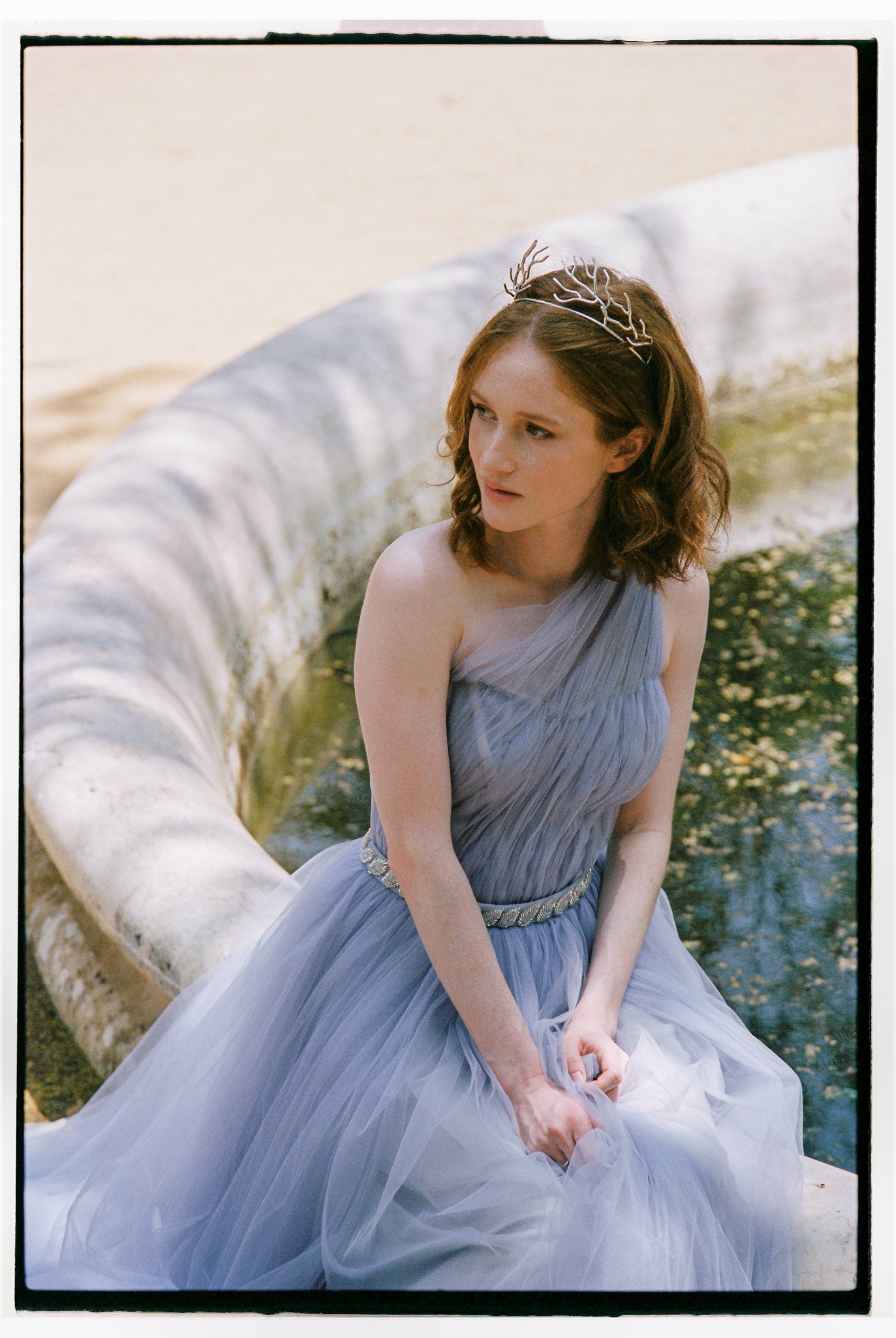 Lavender bridal gown 4 US / Lavender