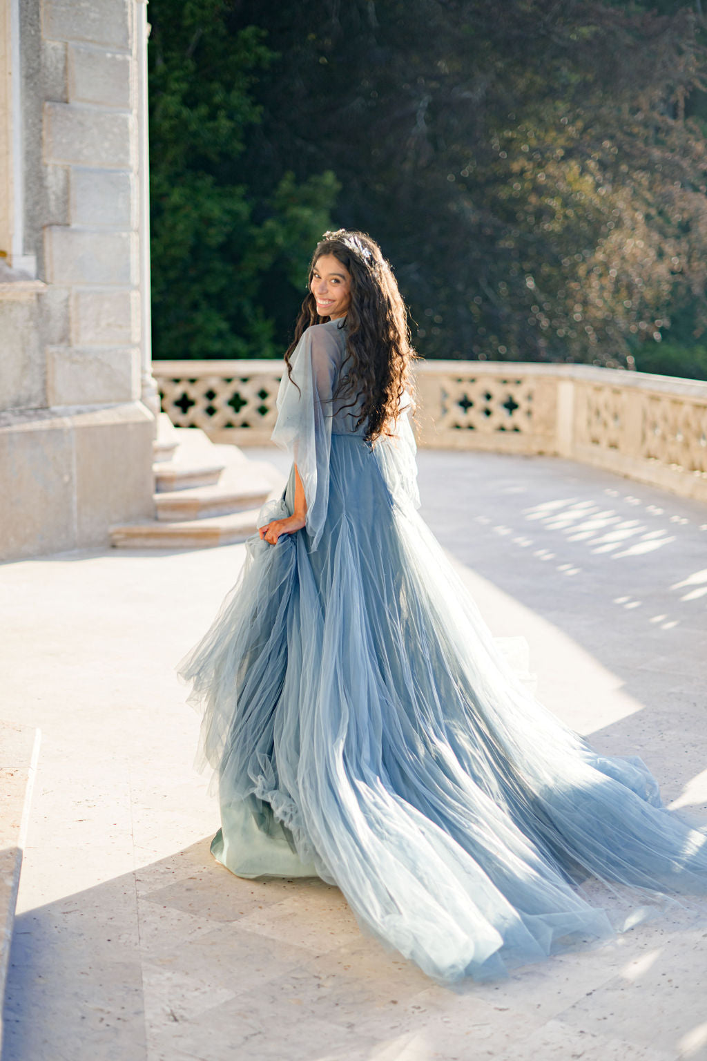 sachin and babi light blue dress Floral Wedding Dresses: 2026 Trends & Complete Bridal Guide