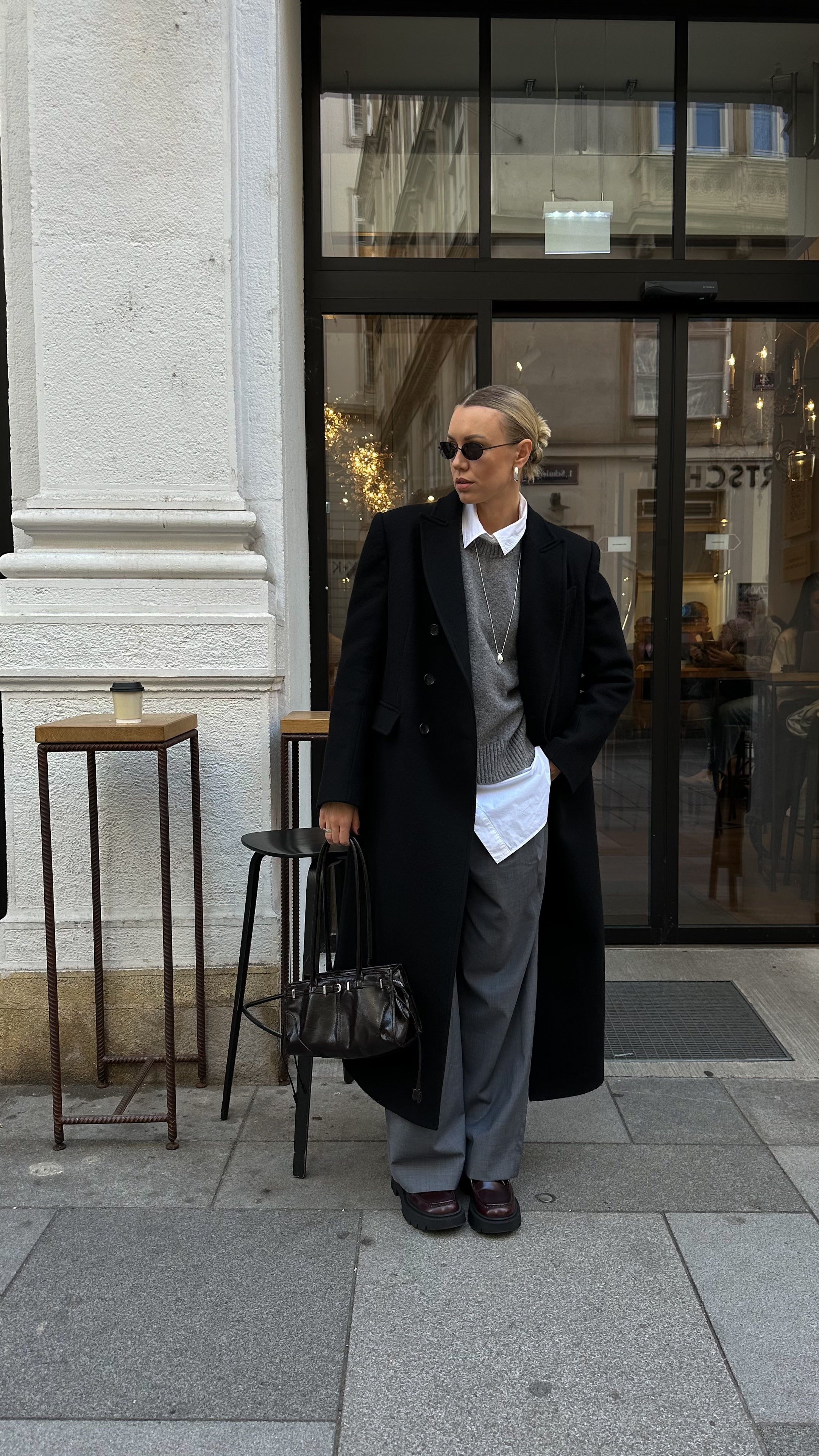oversized dress coat John Oversized Coat