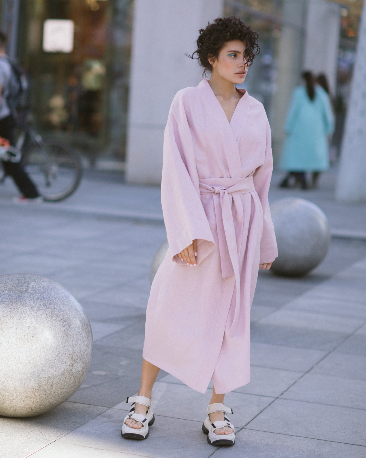 kimono inspired dress KOKON main image 0