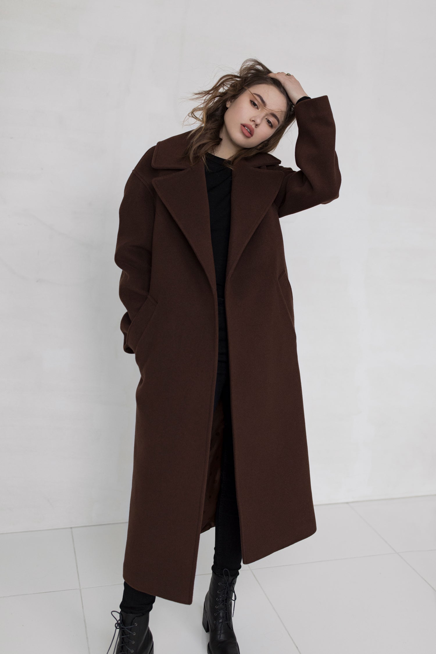 【vintage】 Oversizecoat Mod Brown oversized coat – Sumarokova Atelier