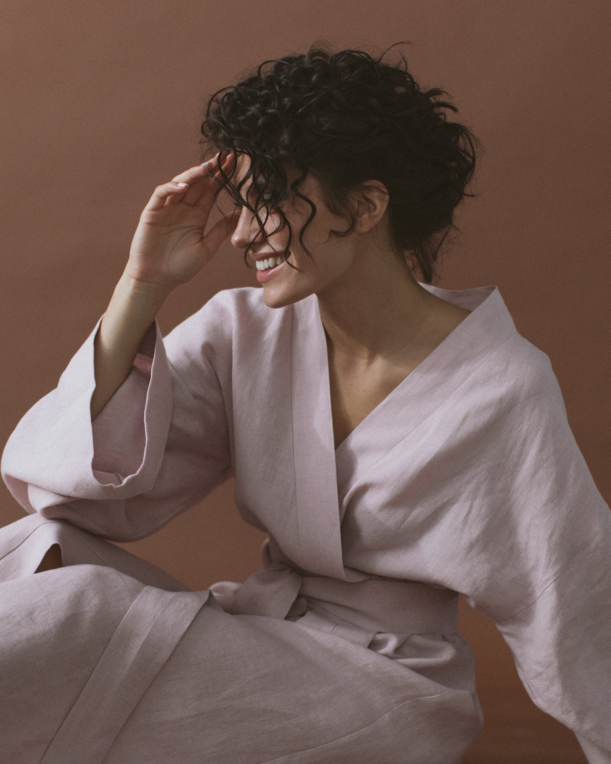 Kimono style dress – Sumarokova Atelier