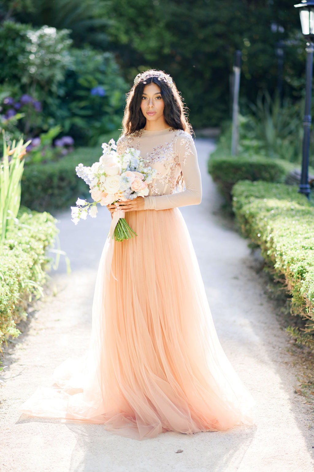 Wedding dress with corset top BREE