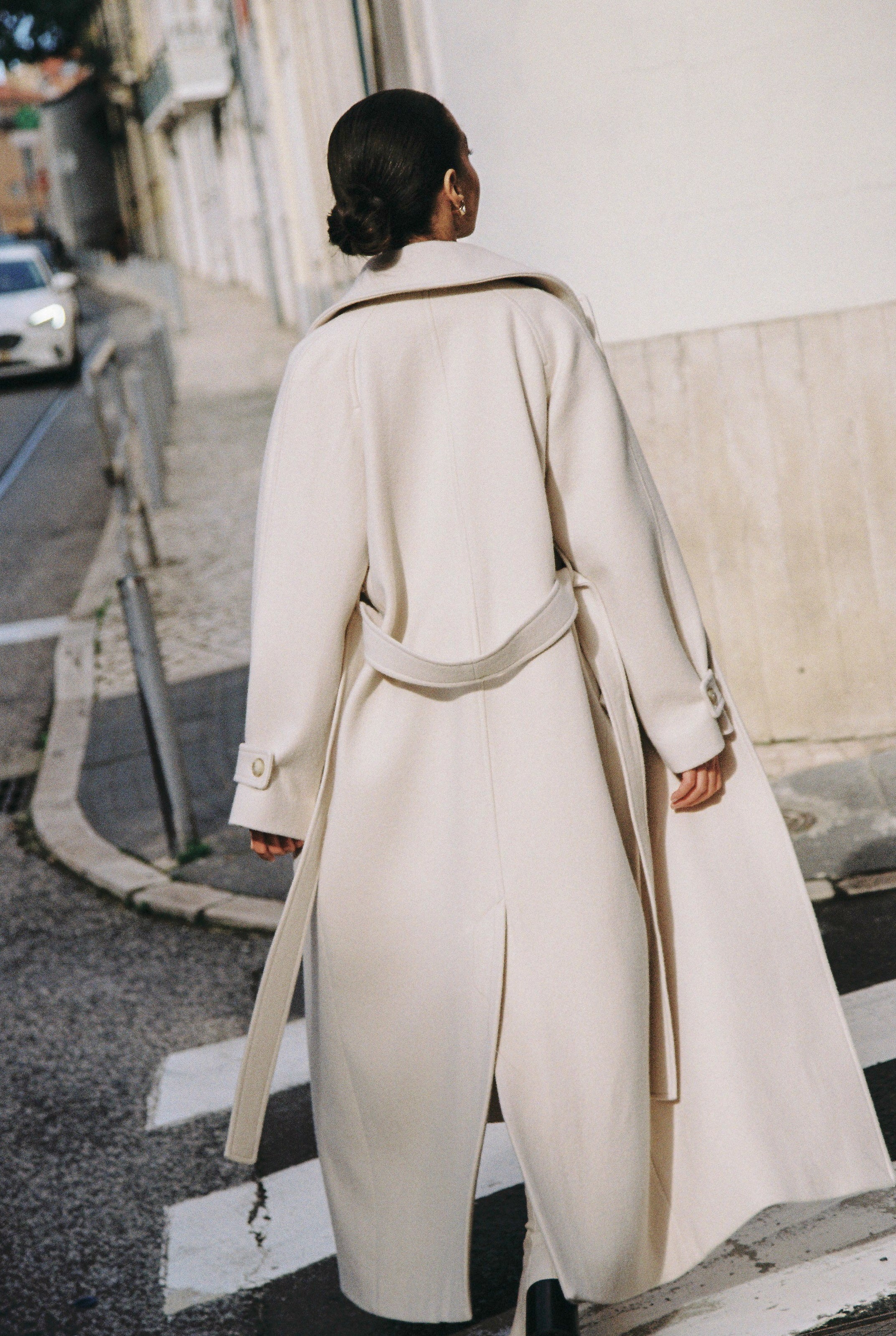 Oversized long wool coat – Sumarokova Atelier