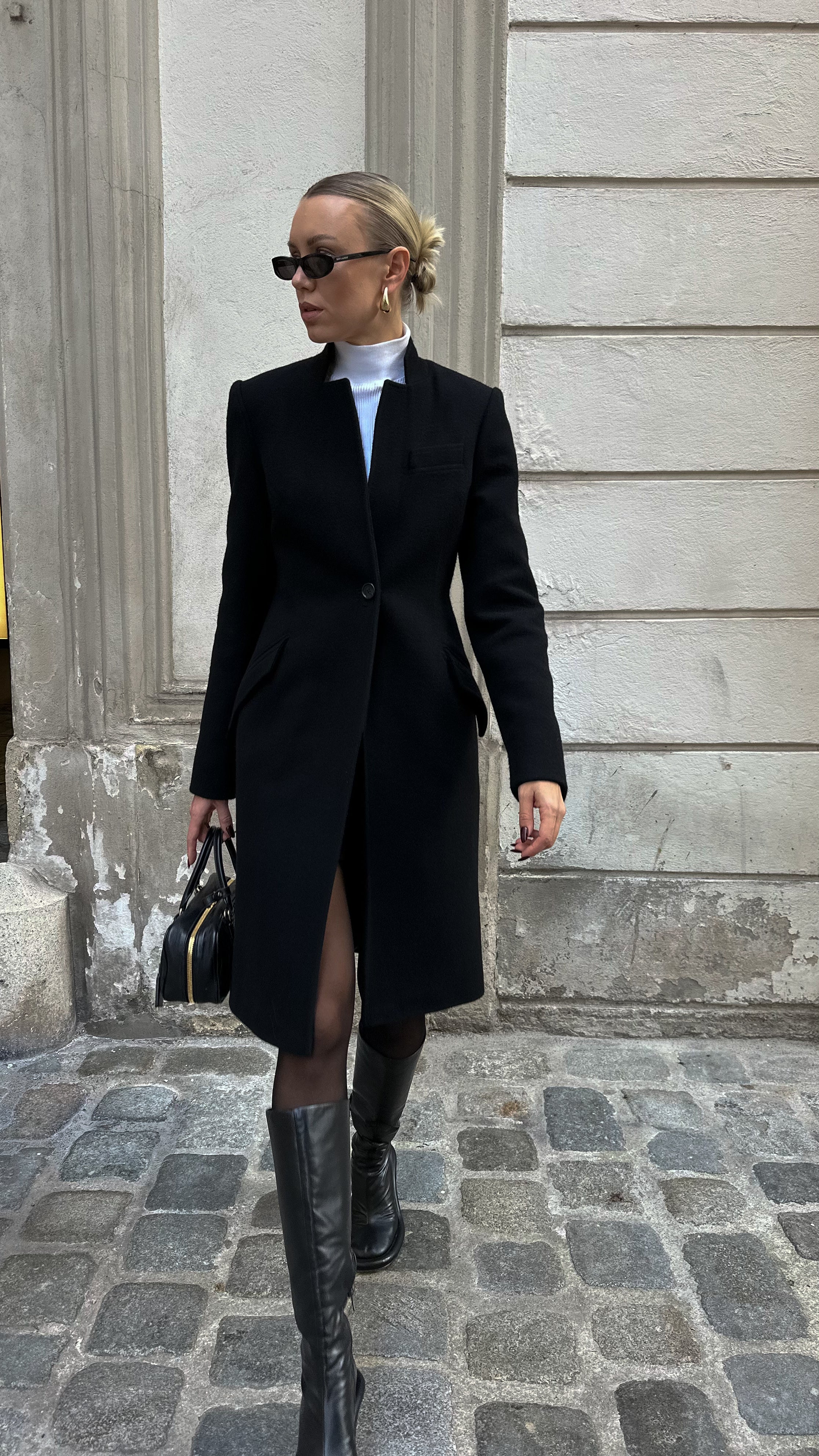 Wool fitted coat 10 US / Camel / without warm insulation Wool fitted coat 10 US / Camel / without warm insulation