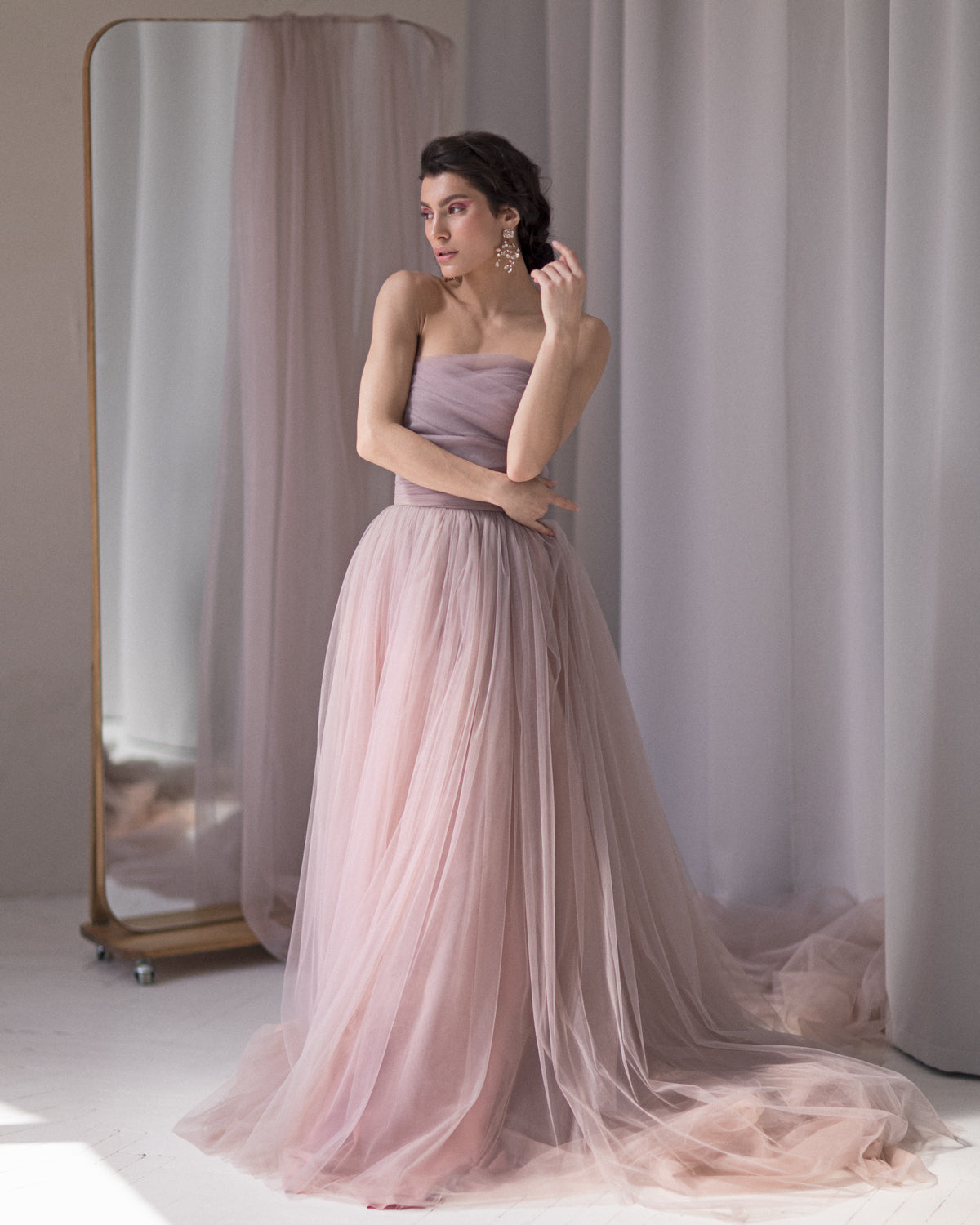 Purple wedding gown Custom size US / Pale Purple Purple wedding gown Custom size US / Pale Purple