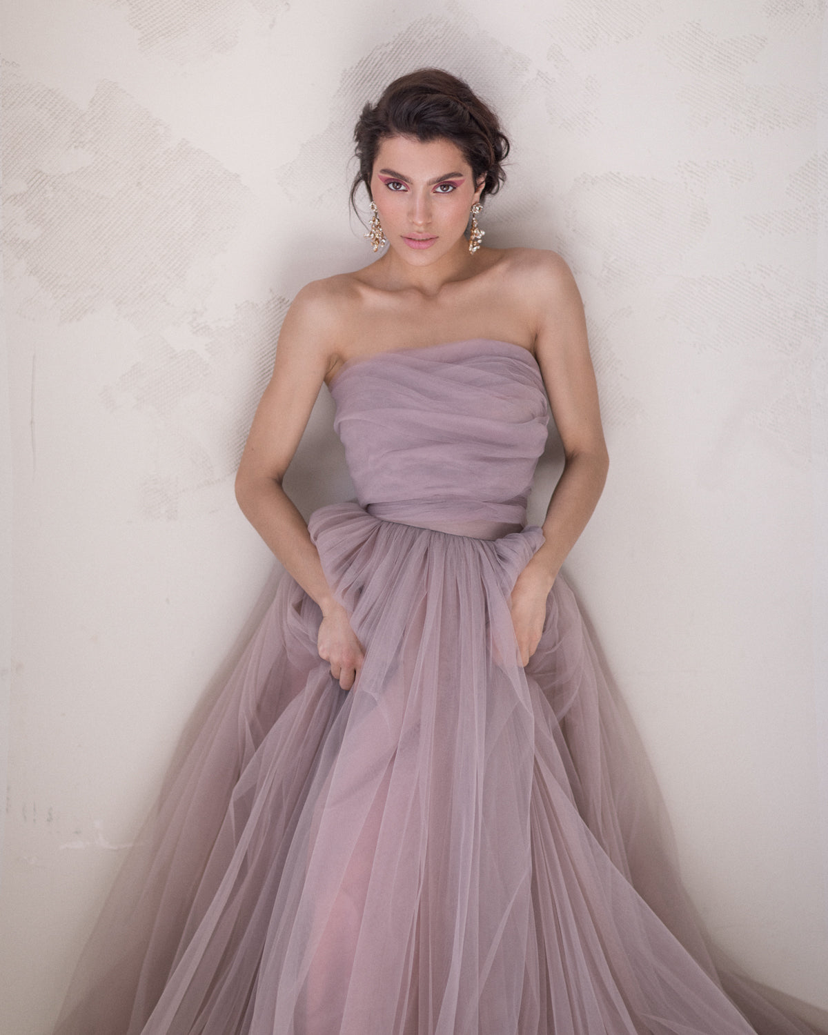 Purple Wedding Gown Custom Size US / Pale Purple