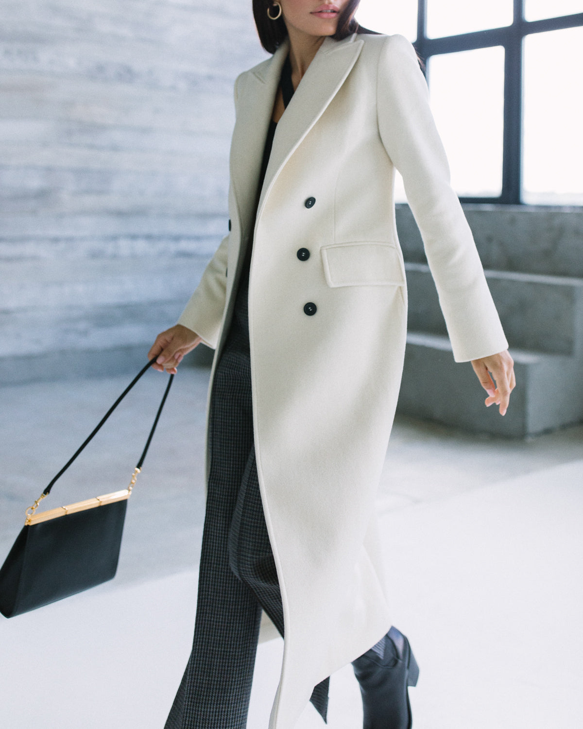 eaphi　SOFT WOOL TAILOR COAT Wool Wrap Coat – Elie Tahari