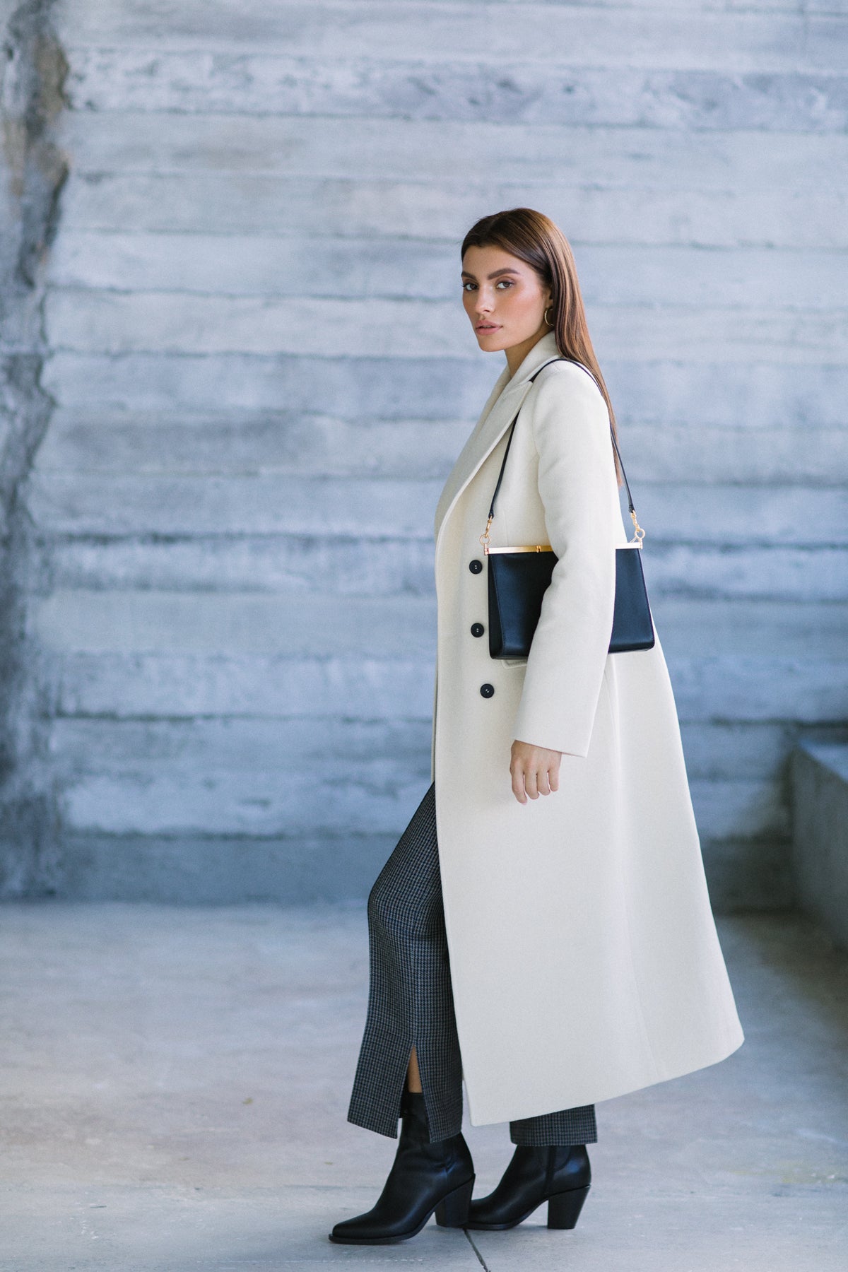 新品eaphi SOFT WOOL TAILOR COAT Wool Wrap Coat – Elie Tahari