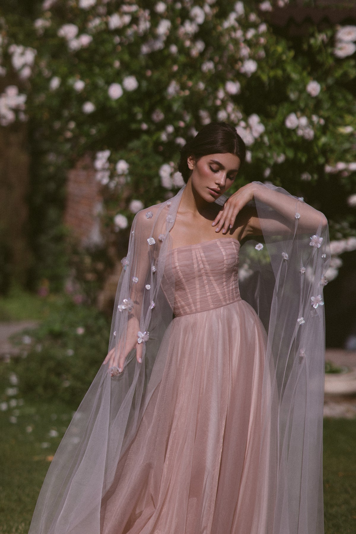 Wedding dress and cape BREE