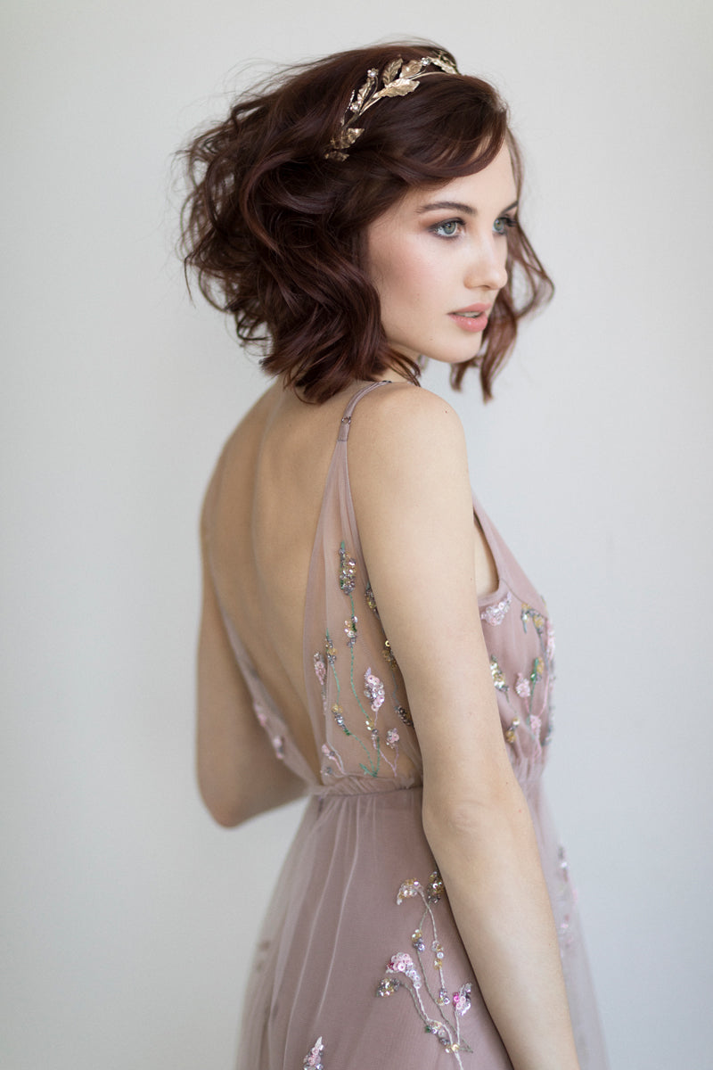 princess polly baby blue dress Pale lavender wedding dress – Sumarokova Atelier