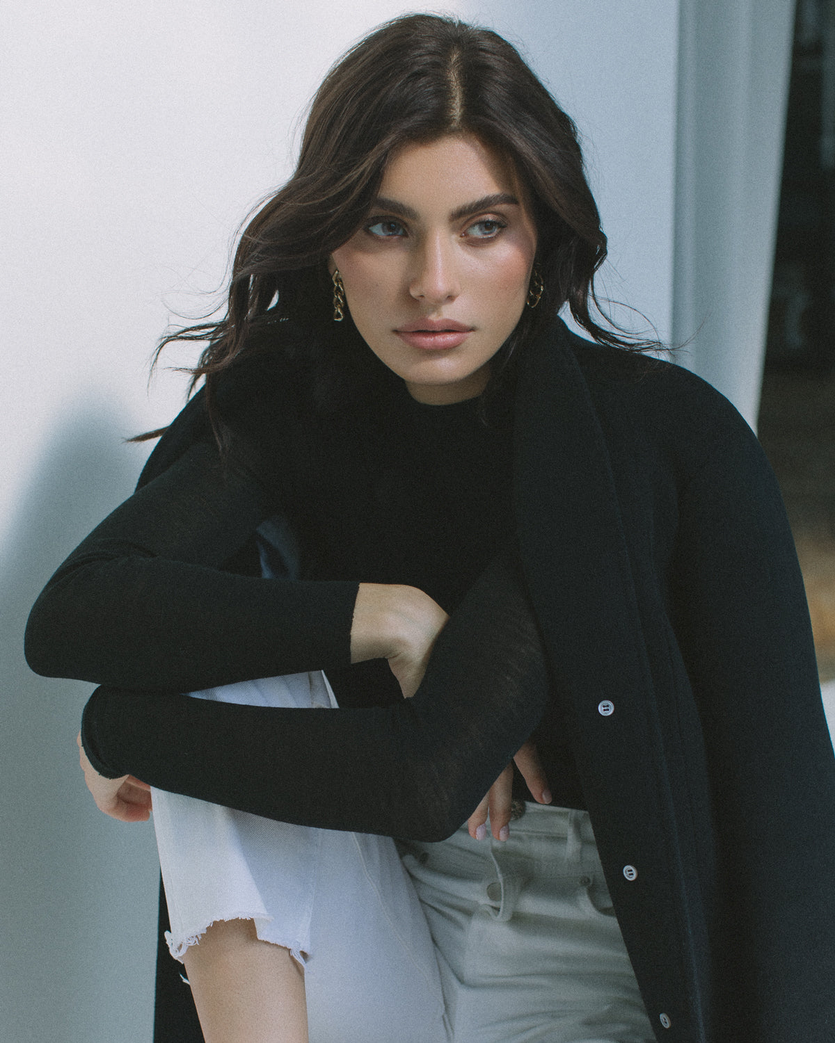 Stand collar coat – Sumarokova Atelier