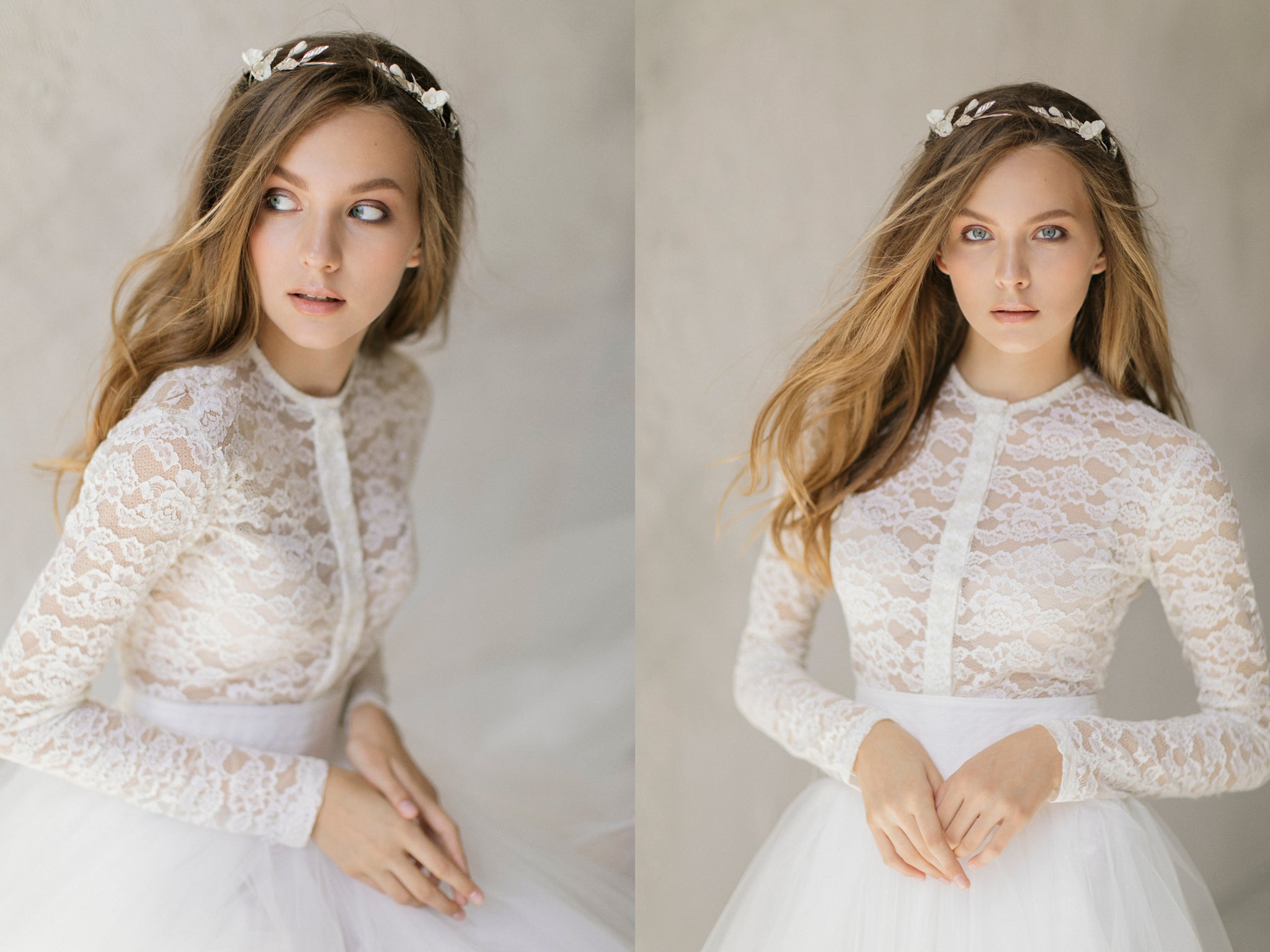 Lace wedding top photo 2