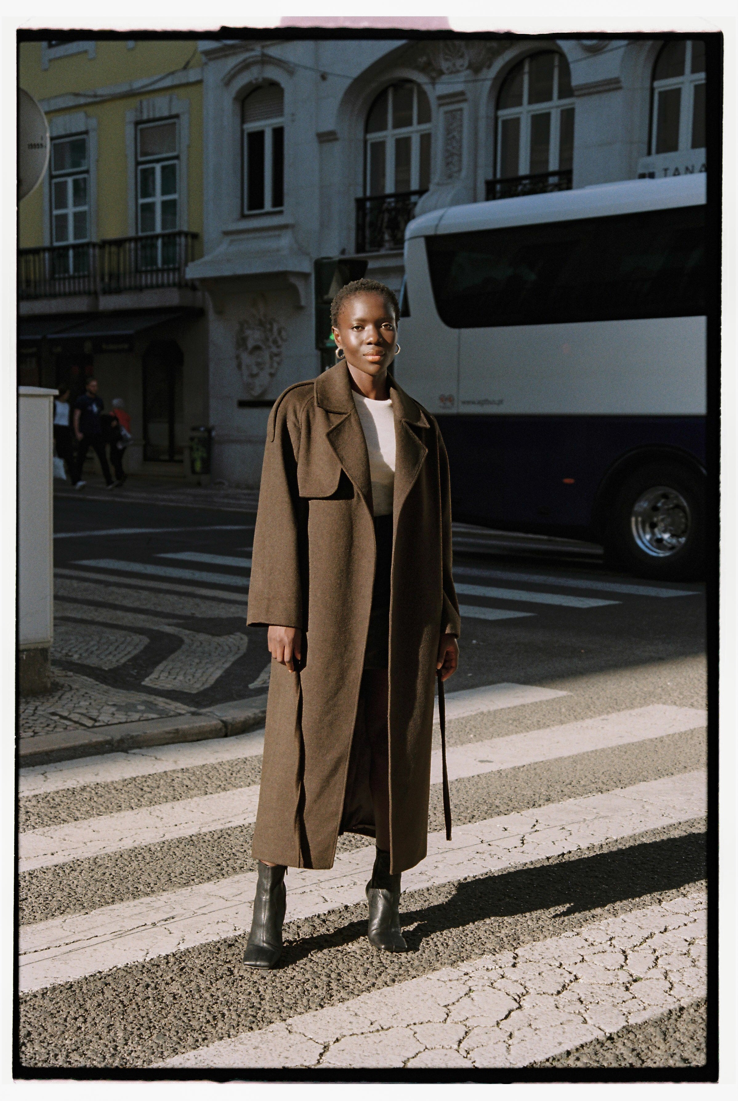 Khaki trench coat | Tailored trench coat – Sumarokova Atelier