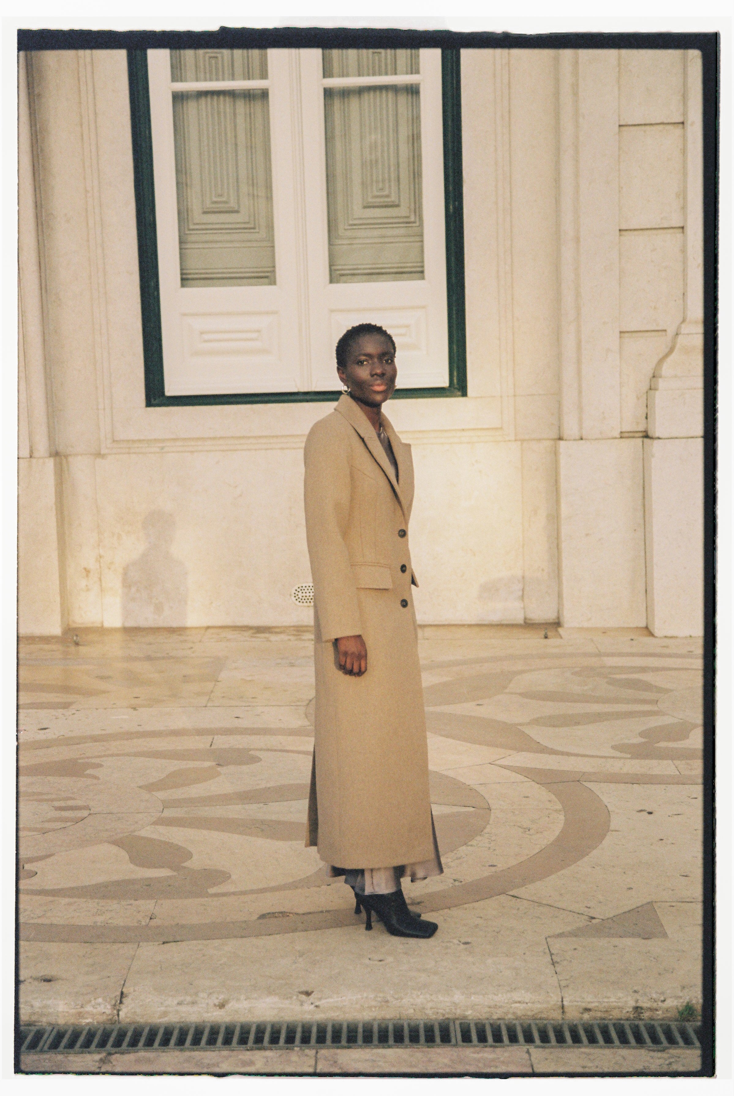 [NEEV]24FW☆Wool Single Maxi Coat (Gray) Designer fashion, Seoul-fully created | W Concept