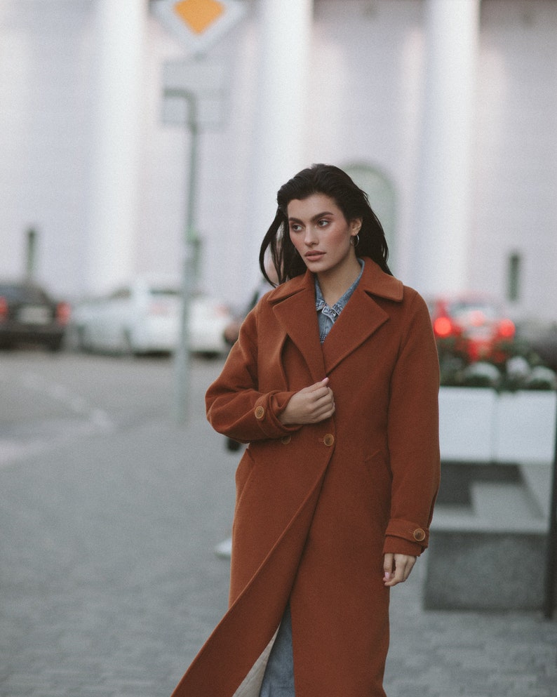 Long cashmere coat | Oversized coat – Sumarokova Atelier
